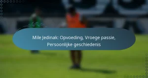 Mile Jedinak: Opvoeding, Vroege passie, Persoonlijke geschiedenis
