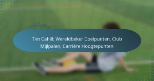 Read more about the article Tim Cahill: Wereldbeker Doelpunten, Club Mijlpalen, Carrière Hoogtepunten